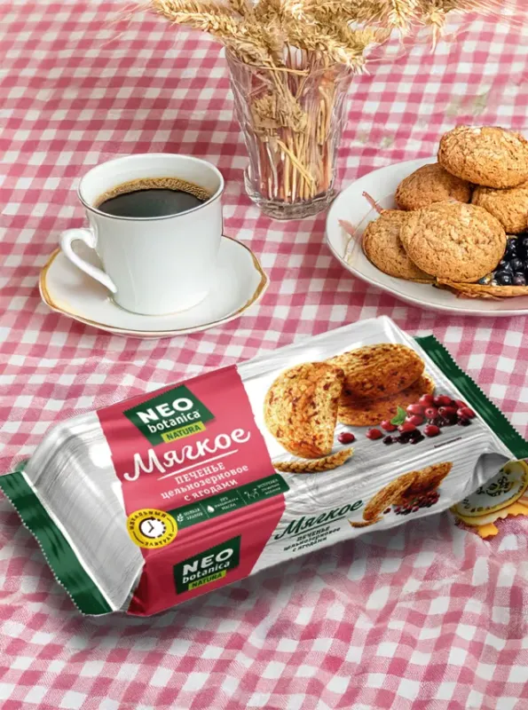 "ECO BOTANICA" Цельнозерновое с ягодами 160gr