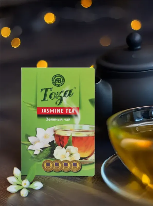 ТОЗА Жасминовый зелёный чай 80г