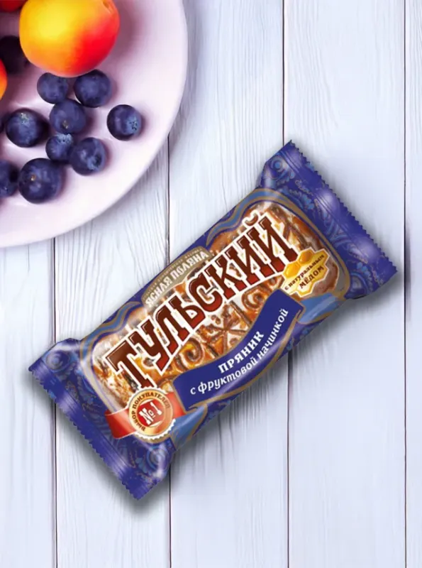 "ЯСНАЯ ПОЛЯНА" Тульский пряник с фруктовой начинкой 140gr