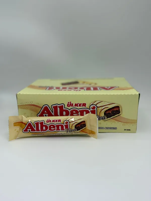 ALBENI Белый шоколадный батончик 36гр