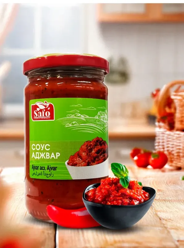 "SAFO" Соус Аджвар Cладкий 290gr