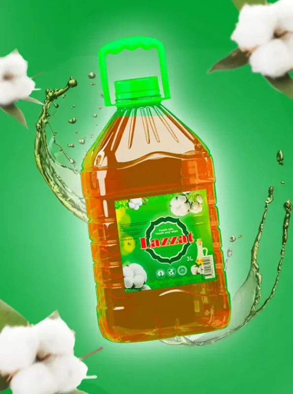 Хлопковое масло "Lazzat", 3 л