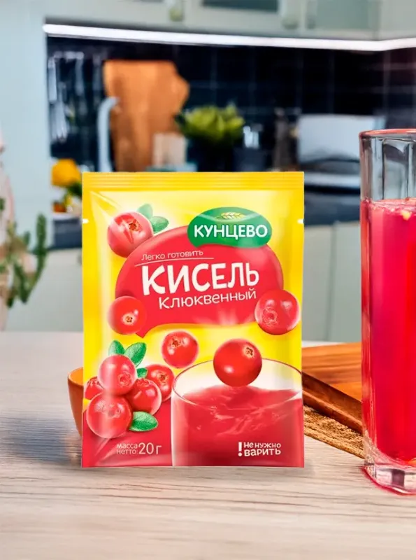 "Кисель" Клюквенный 20гp