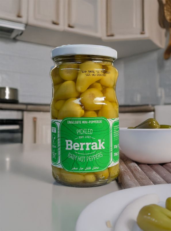 “BERRAK” Перец острый мини 370мл