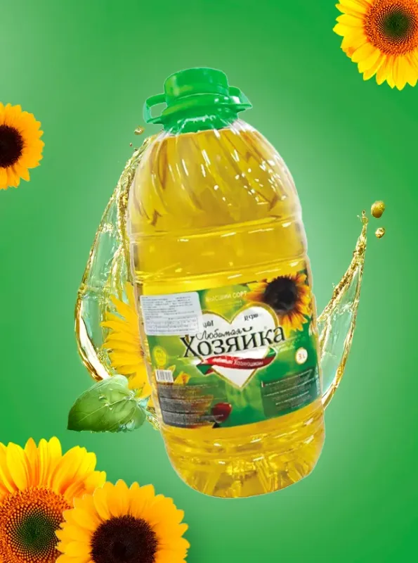 "ЛЮБИМАЯ ХОЗЯЙКА" Подсолнечное масло 3л