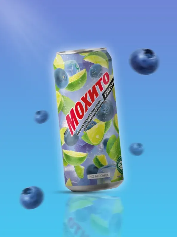 "МОХИТО" Черника 450ml