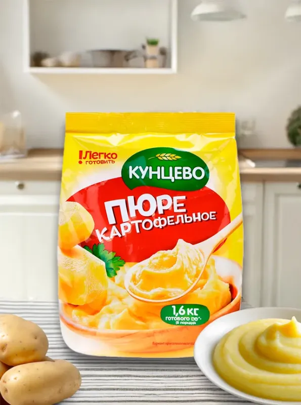 Пюре картофельное без добавок 240гp