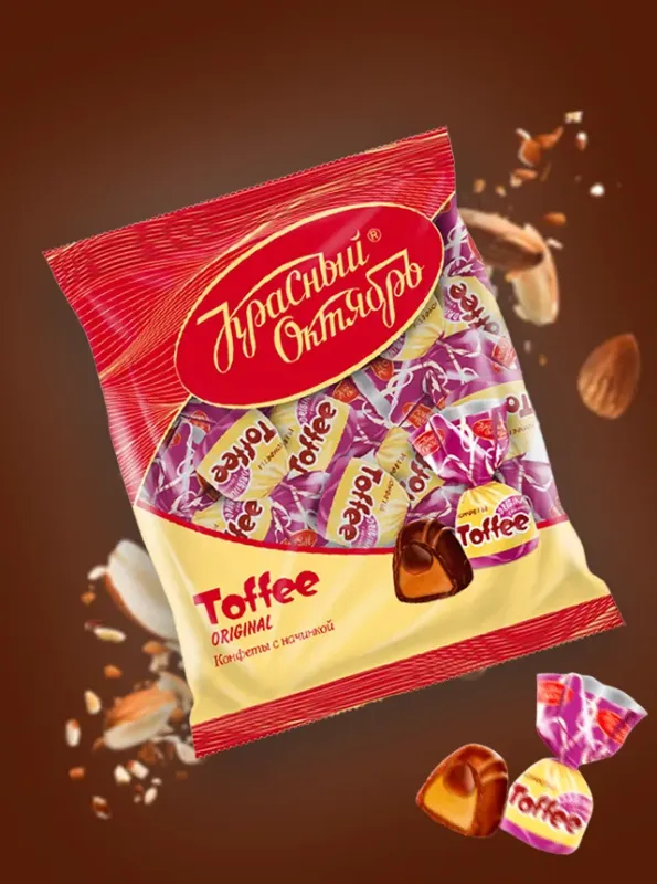 "КРАСНЫЙ ОКТЯБРЬ" Конфеты Тоффи 250gr