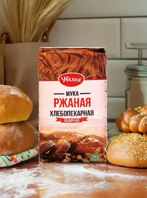 "УВЕЛКА" Мука ржаная 1,9kg