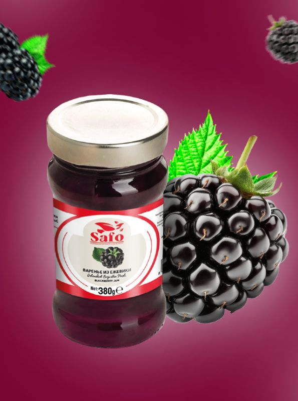 "SAFO" Варенье из ежевики 380gr