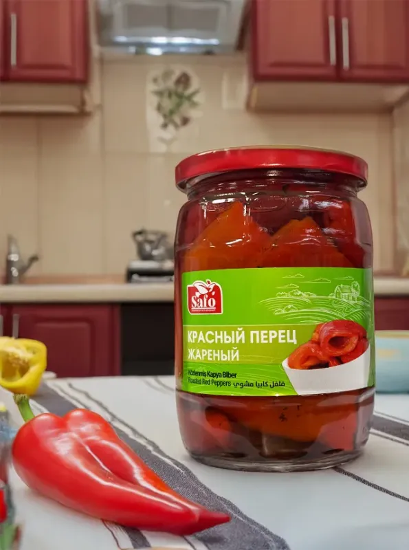 "SAFO" Жареный красный перец 520gr