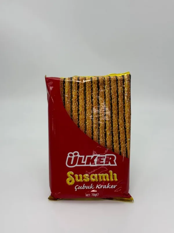 ULKER Палочки с кунжутом 70гр