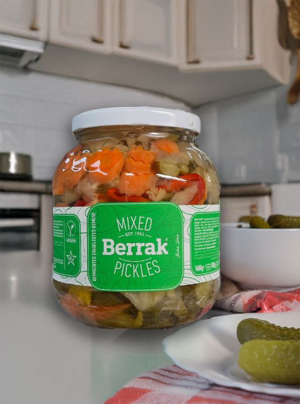 “BERRAK” Смесь огурцов 1700мл