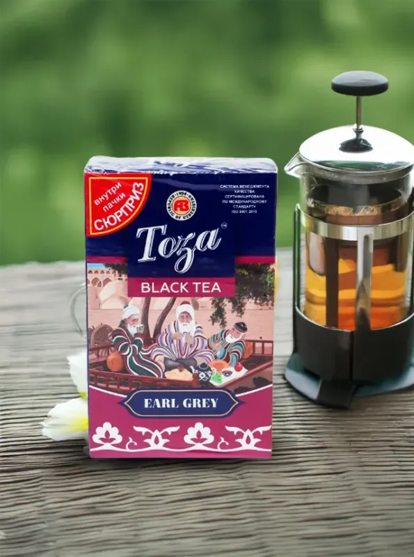 "ТОЗА" Черный чай EARL GREY 80gr