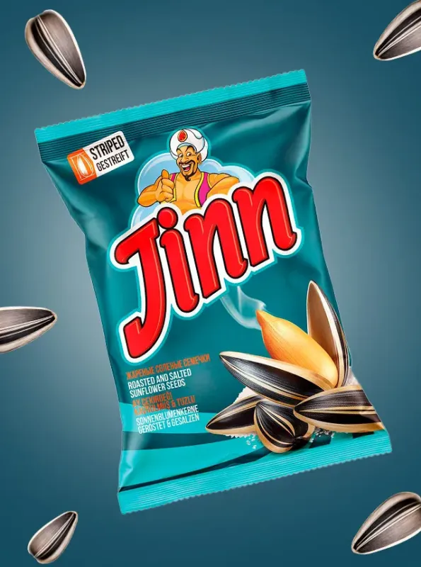 "Джинн" Полосатый Солёный 150гp