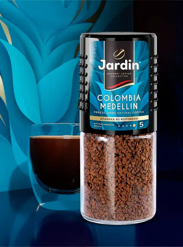 "JARDIN" Кофе COLOMBIA MEDELLIN 95gr