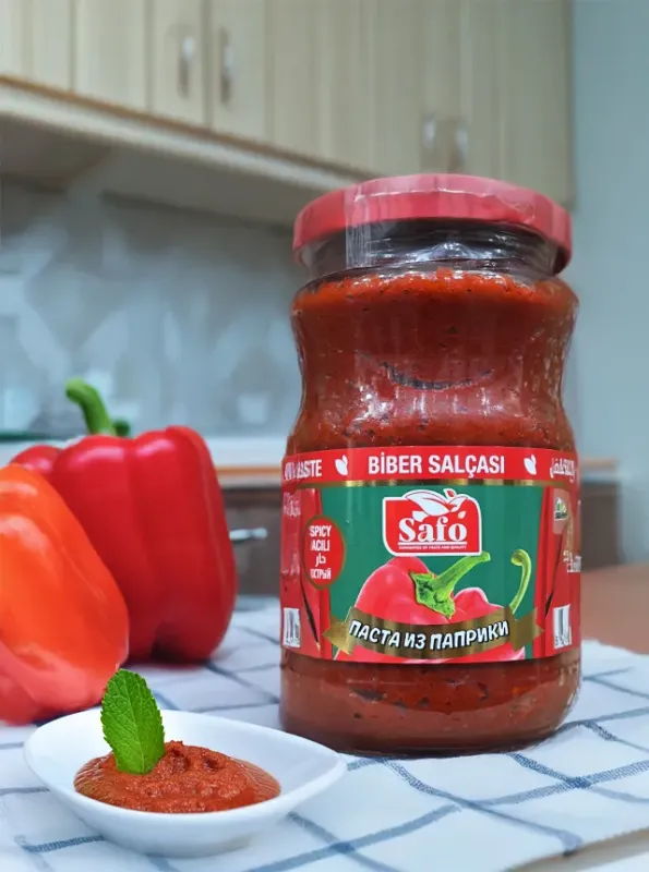"SAFO" Паста из паприки острая 370gr