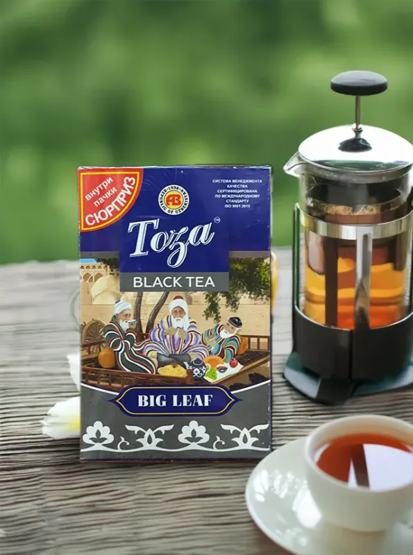 "ТОЗА" Черный чай BIG LEAF 70gr