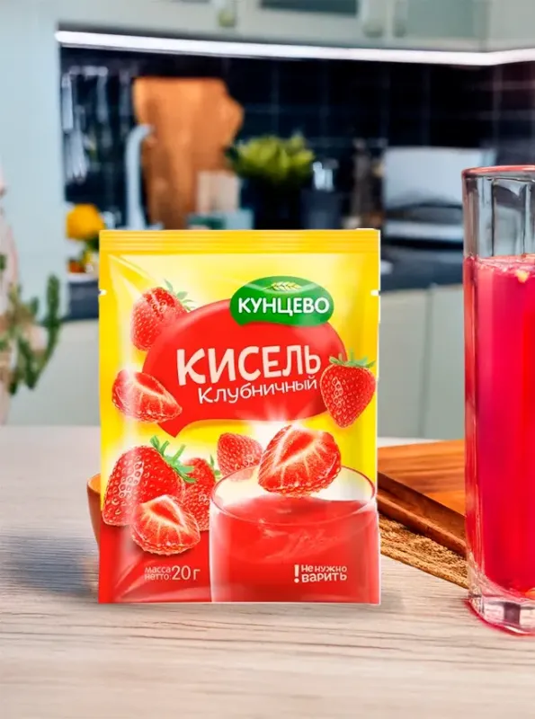 "Кисель" Клубничный 20гp