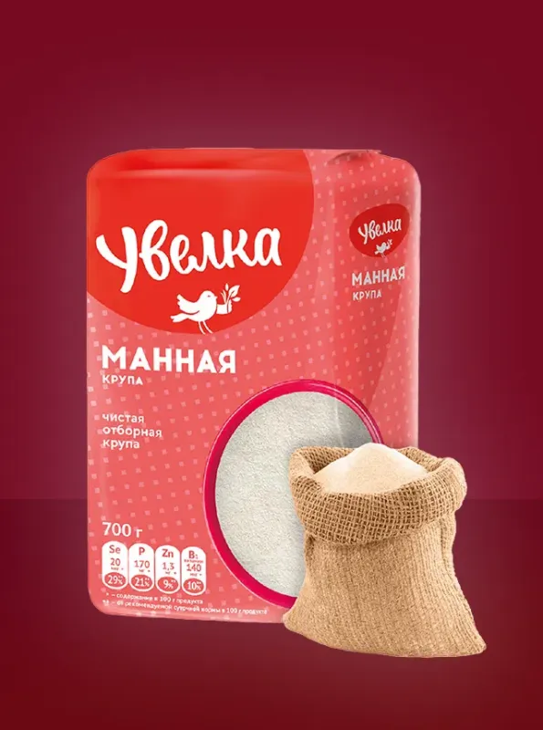 "УВЕЛКА" Манная крупа 700gr