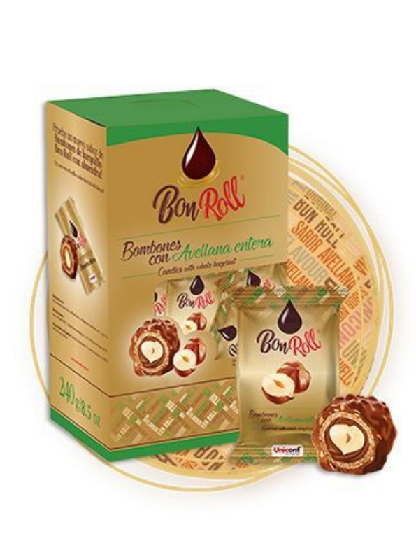 BON ROLL Шоколадные конфеты 240гр