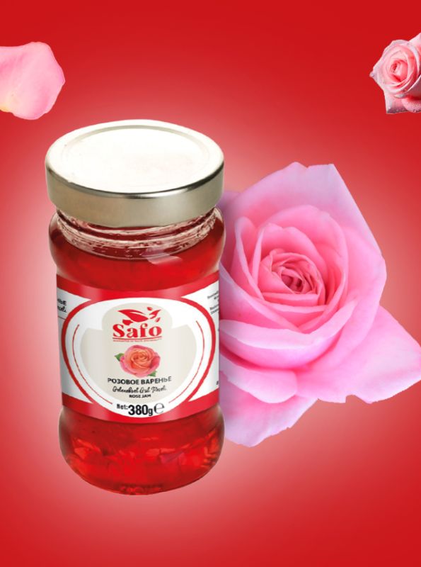 "SAFO" Розовое варенье 380gr