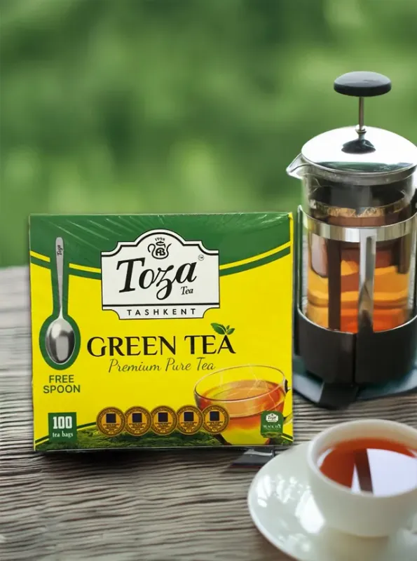ТОЗА Зелёный чай 100 пакетиков