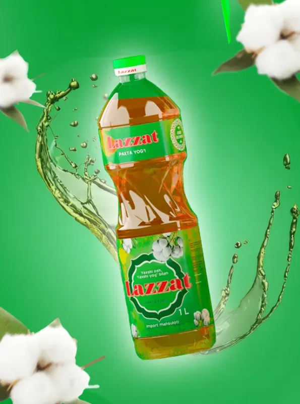 Хлопковое масло "Lazzat", 1 л