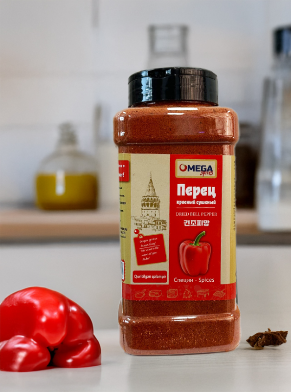 "Омега" Перец Красный(Паприка) Молотый 500гp